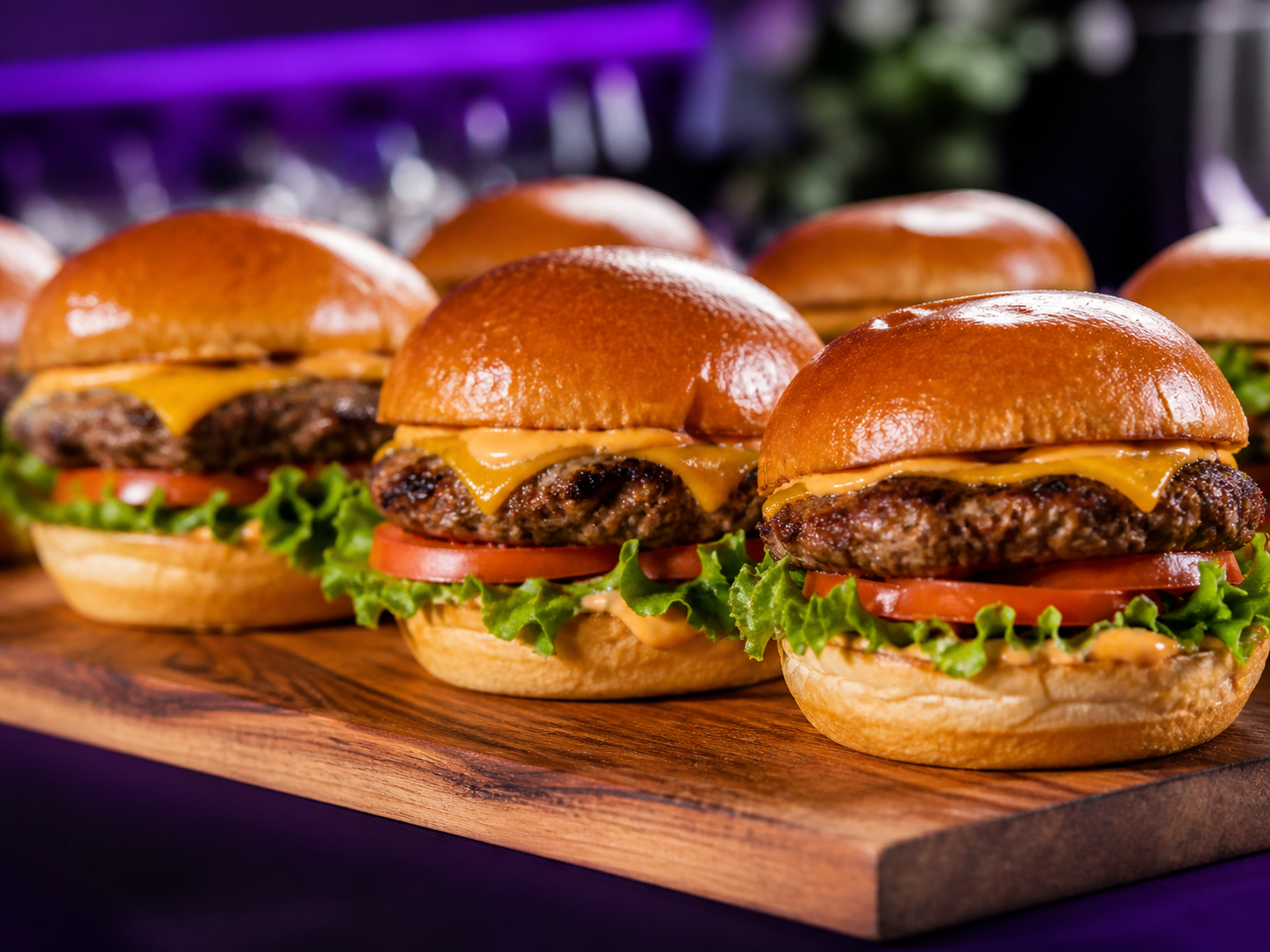 Gourmet Grilled Burgers